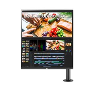 lg 28" sdqhd 16:18 dualup monitor with usb type-c