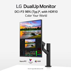 LG 28" SDQHD 16:18 DualUp Monitor with USB Type-C