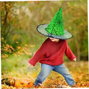 ibasenice 25 Pcs Halloween Hat Witch Costume for Women Party Hats for Kids Kids Outfits Halloween Party Costume Spider Pattern Halloween Hat Witch Costume Headbands Witches Hat Party Supply
