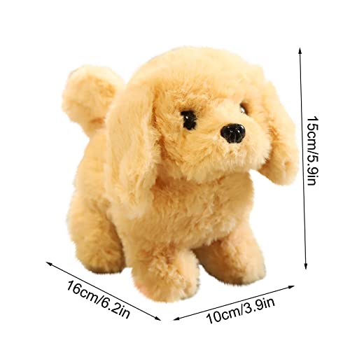 Kids Toys Cute Stuffed Animal Electronic Dog Interactive Toys for Walks, Barks, Plush Toy Baby Doll Soft Kawaii Plushies Room Decor Cute Stuff for Your Room Hug Sleep Great Mother Gifts (Husky)