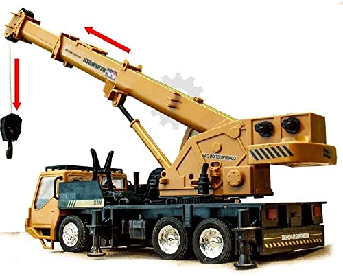 ZOTTEL Remote Control Engineering Vehicle Tower Crane RC Mobile Construction Crane Bulldozer Loader Gift Boy Toys Excavator Educational Toys