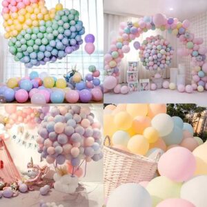 120pcs Mint Green Balloons 5inch Mint Green Balloons Pastel Green Balloons Latex Balloons Birthday Party Balloon for Light Green Balloon Garland Arch Kit Baby Shower Wedding Valentine Decors Christmas