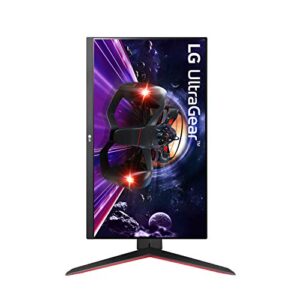 LG 24GN650-B Ultragear Gaming Monitor 24” FHD (1920 x 1080) IPS Display, 144Hz Refresh Rate, 1ms (GtG), AMD FreeSync Premium, Tilt/Height/Pivot Adjustable Stand - Black