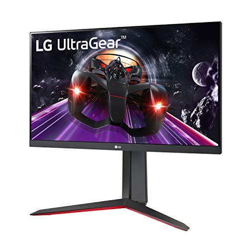 LG 24GN650-B Ultragear Gaming Monitor 24” FHD (1920 x 1080) IPS Display, 144Hz Refresh Rate, 1ms (GtG), AMD FreeSync Premium, Tilt/Height/Pivot Adjustable Stand - Black