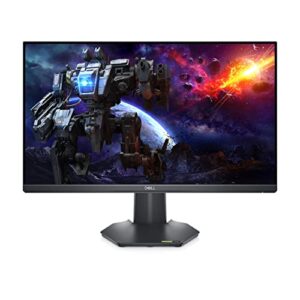 dell 24-inch 165hz gaming monitor - full hd 1920 x 1080 display, 1ms response time, ips, amd freesync technology, 99% srgb color gamut, nvidia g-sync compatible, hdmi, displayport, black - g2422hs
