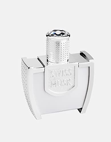 Swiss Arabian Swiss Musk - Luxury Products From Dubai - Long Lasting And Addictive Personal EDP Spray Fragrance - A Seductive, Signature Aroma - The Luxurious Scent Of Arabia - 1.5 Oz