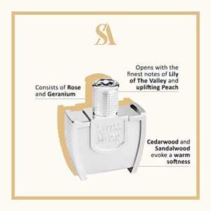 Swiss Arabian Swiss Musk - Luxury Products From Dubai - Long Lasting And Addictive Personal EDP Spray Fragrance - A Seductive, Signature Aroma - The Luxurious Scent Of Arabia - 1.5 Oz