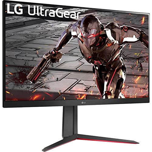 LG 32GN650-B Ultragear Gaming Monitor 32” QHD (2560 x 1440) Display, 165Hz Refresh Rate, 1ms MBR, HDR 10, sRGB 95% Color Gamut, AMD FreeSync – Black