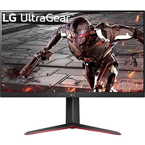 LG 32GN650-B Ultragear Gaming Monitor 32” QHD (2560 x 1440) Display, 165Hz Refresh Rate, 1ms MBR, HDR 10, sRGB 95% Color Gamut, AMD FreeSync – Black