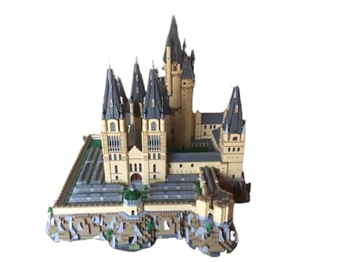 House Building Kit Modular Buildings MOC-30884 Castle Architecture Building Set(Extension Part B) Street View Building Blocks Model Compatible with L-e-g-o（12844 Pcs）