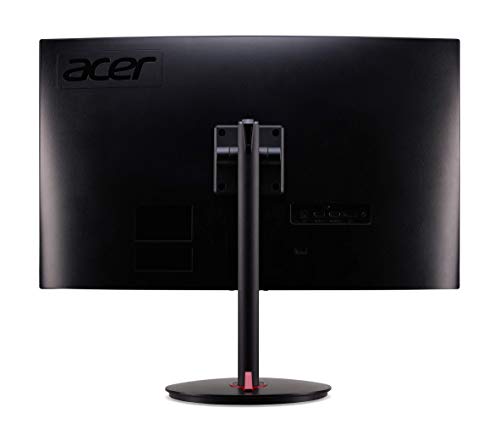 Acer Nitro XZ270 Xbmiipx 27" 1500R Curved Full HD (1920 x 1080) VA Zero-Frame Gaming Monitor with Adaptive Sync, 240Hz Refresh Rate and 1ms VRB (Display Port & 2 x HDMI 2.0 Ports) , Black