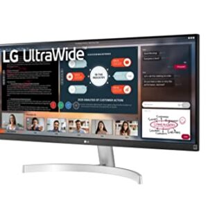 LG 2023 Newest 29 Inch WFHD IPS Ultra Wide Monitor, Dual Speakers, 2560x1080, 99% sRGB, HDR10, FreeSync, 21 9, Wall Mountable, 75Hz Refresh Rate Bundle with JAWFOAL