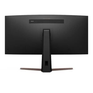 BenQ EW3880R Premium Curved Ultrawide Monitor 38" WQHD w/ Remote | IPS | 2300R Curve | HDRi | Eye-Care Tech | Height, Swivel & Tilt | 2.1ch w/ 8w Subwoofer | DisplayPort |HDMI | USB-C | USB Hub