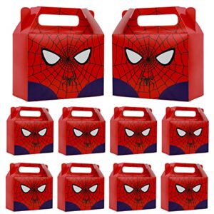 vissestis spider birthday party favors supplies for kids, 16 pcs gift bags goodie candy bags for classroom rewards carnival christmas prizes decor gifts for boys girls