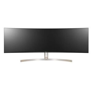 LG 49WL95C-W Ultrawide Dual QHD Monitor 49" 32: 9 (5120 x1440) Curved IPS Display, HDR10, USB Type-C, HDR 10, Ambient Light Sensor, 2 x 10W Stereo Speaker