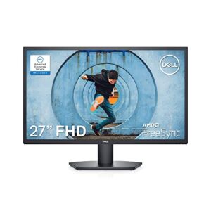 dell 27 inch monitor fhd (1920 x 1080) 16:9 ratio with comfortview (tuv-certified), 75hz refresh rate, 16.7 million colors, anti-glare screen with 3h hardness, black - se2722hx