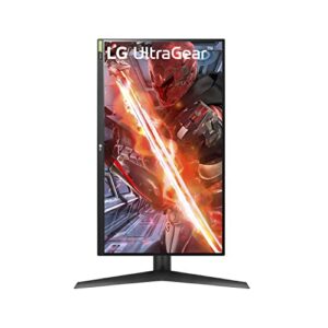 LG UltraGear QHD 27-Inch Gaming Monitor 27GL83A-B - IPS 1ms (GtG), with HDR 10 Compatibility, NVIDIA G-SYNC, and AMD FreeSync, 144Hz, Black