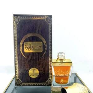 KHASHAB & OUD WHITE from ARABIYAT, Non Alcoholic Concentrated Perfume Oil or Attar for Unisex, 12 ml