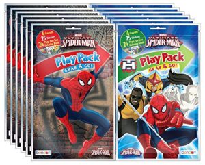 bundle of 12 marvel's spider-man grab & go play packs
