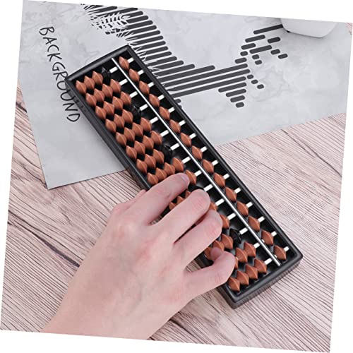 Asakkura 2pcs 15 File Abacus Kids Playsets Japanese Tools Kids Educational Toys Traditional Counting Abacus Children Abacus Toy 15 Column Math Abacus Portable Counting Abacus Small Abacus