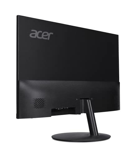 Acer SB242Y EBI 23.8" Full HD (1920 x 1080) IPS Zero-Frame Gaming Office Monitor | AMD FreeSync Technology | Ultra-Thin Stylish Design | 100Hz | 1ms (VRB) | Low Blue Light | Tilt | HDMI & VGA Ports