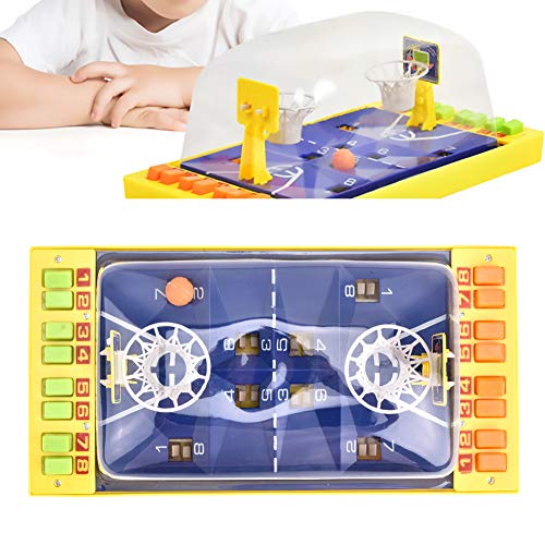 KLEOAD Toy Basketball Table Games, Mini Double People Finger Eject Basketball Court Interactive Parent Child Toy Kid Puzzle Educational Board Basketball Game Toy Basketball Toy