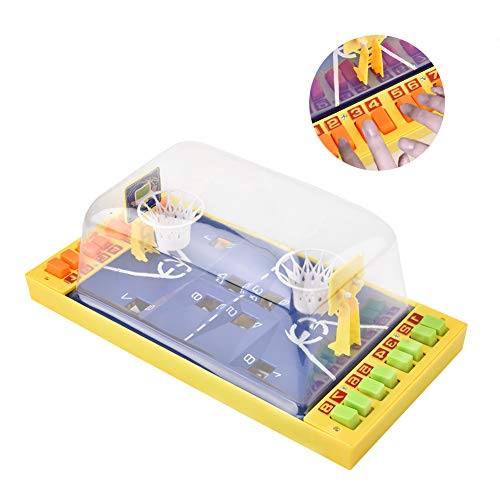 KLEOAD Toy Basketball Table Games, Mini Double People Finger Eject Basketball Court Interactive Parent Child Toy Kid Puzzle Educational Board Basketball Game Toy Basketball Toy