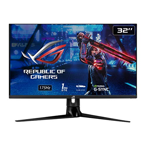 ASUS ROG Swift PG329Q 32” Gaming Monitor, 1440P WQHD, G-SYNC Compatible, Extreme Low Motion Blur Sync, DisplayHDR 600, Black & ROG Strix Z790-E Gaming WiFi 6E LGA 1700 ATX Gaming Motherboard