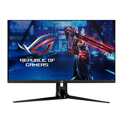 ASUS ROG Swift PG329Q 32” Gaming Monitor, 1440P WQHD, G-SYNC Compatible, Extreme Low Motion Blur Sync, DisplayHDR 600, Black & ROG Strix Z790-E Gaming WiFi 6E LGA 1700 ATX Gaming Motherboard