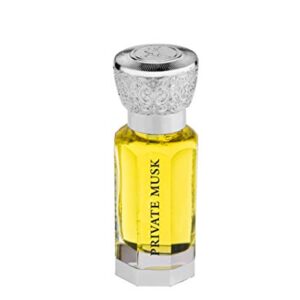 Swiss Arabian Private Musk - Luxury Products From Dubai - Lasting And Addictive Personal Perfume Oil Fragrance - A Seductive, Signature Aroma - The Luxurious Scent Of Arabia - 0.4 Oz