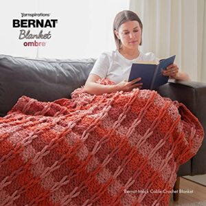 Bernat Blanket Ombre Ocean Teal Ombre Yarn - 2 Pack of 300g/10.5oz - Polyester - 6 Super Bulky - 220 Yards - Knitting/Crochet