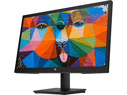 HP 2023 Newest Monitor, 21.45 Inch FHD IPS, 1920 x 1080 at 75Hz Refresh Rate, AMD Adaptive Sync, Response Times 5 ms, Contrast Ratio 3000:1, HDMI and VGA inputs, Black