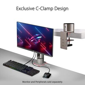 ASUS ROG Strix 31.5” 1440P Curved Gaming Monitor (XG32VC), QHD (2560 x 1440), 170Hz, 1ms & ROG Monitor Desk Mount Kit ACL01 Supports Most 24” to 49” PG and XG Series Model