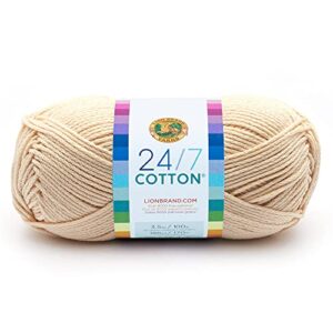 (1 skein) 24/7 cotton® yarn, ecru