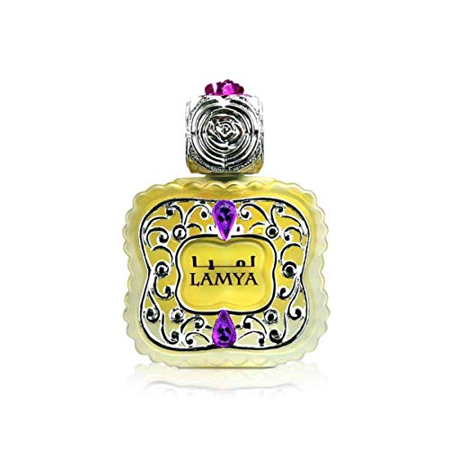 LAMYA (Concentrated Perfume Oil) 25ML (0.8 oz) I HERITAGE COLLECTION I Featuring Notes: Lemon, Rose, Saffron, Amberwood, Teck, Oud, Vetiver, White Musks I by Nabeel Perfumes