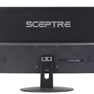 Sceptre 24" Professional Thin 75Hz 1080p LED Monitor 2x HDMI VGA Build-in Speakers, Machine Black (E248W-19203R Series)