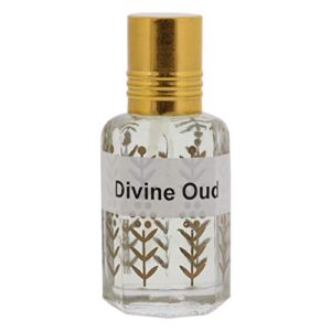 hijaz divine oud alcohol free arabian unisex fragrance oil - 3ml