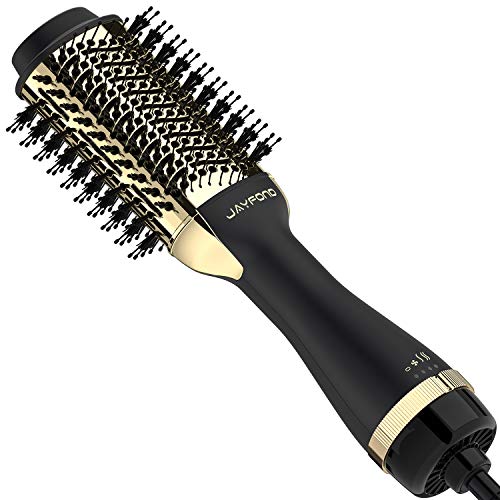 Hair Dryer Brush Blow Dryer Brush in One, Hair Dryer and Styler Volumizer Professional 4 in 1 Hot Air Brush, Negative Ion Anti-Frizz Blowout Hair Dryer Brush for Drying, Straightening, Curling, Salon