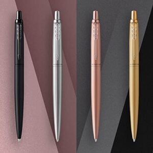 Parker Jotter XL Ballpoint Pen | Monochrome Matte Rose Gold | Medium Point | Blue Ink | Gift Box