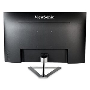 ViewSonic VX2776-4K-MHDU 27 Inch 4K IPS Monitor with Ultra HD Resolution, 65W USB C, HDR10 Content Support, Thin Bezels, HDMI and DisplayPort