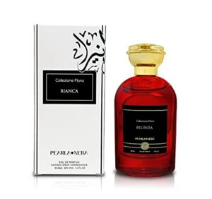 bianca women's perfume, fragrance by pearla·nera with a warm spice, sweet and white floral scent 3.4 fl oz by maison d'orient arabian oud (muestras de fragancias arabes)
