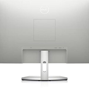 Dell S2721H 27 inchs Monitor, Silver - 27" IPS LED FHD 1920 x 1080 at 75 Hz, 16:9, 300 cd/m², AMD FreeSync, HDMI, Built in Speakers, VESA Certified