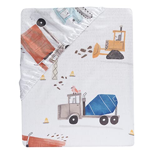 Bedtime Originals Construction Zone 3-Piece Trucks Nursery Baby Crib Bedding Set