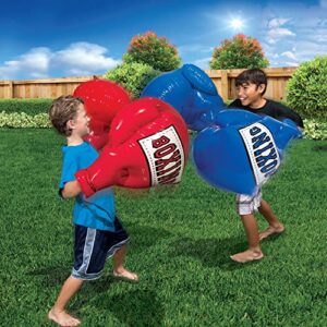 Banzai Kids Inflatable Mega Boxing Gloves 1 Set (Red or Blue)