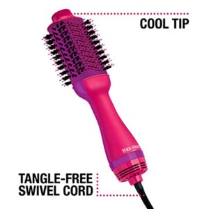 Bed Head One Step Volumizer and Hair Dryer | Dry, Straighten, Texture, Style in One Step (Pink)