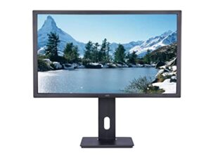 axm 2718 27" wqhd 2560 x 1440 60hz ips gaming monitor, adaptive-sync (freesync compatible), height adjustable stand, display port*1/ hdmi port*2, with speaker