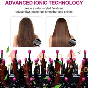 Hair Dryer Brush Blow Dryer Brush in One, 4 in 1 One Step Hair Dryer and Styler Volumizer Professional Hot Air Brush with Negative Ion Anti-frizz Blowout for Drying, Straightening, Curling, Salon