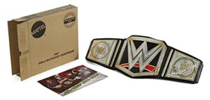 wwe championship role play title belt with adjustable strap for kids [amazon exclusive]