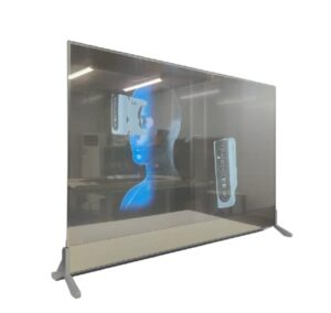qianzi desktop transparent display for office - resolution 1920 x 1080, display size 1210 x 680mm