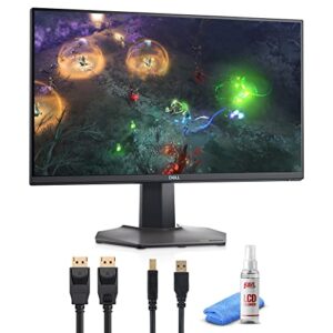 6th ave electronics gaming monitor - s2522hg 24.5 inch full hd monitor with ips technology, 1ms, g-sync, 240hz, dark metallic grey with screen cleaning kit